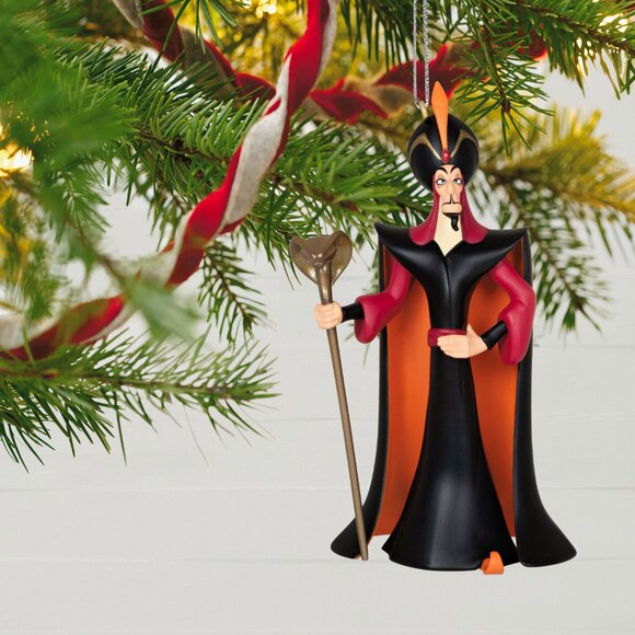 New! Disney Aladdin Villain Hallmark Keepsake Ornament 2023 Jafar - Picture 5 of 5